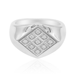 I1 (G) Brillant-Silberring