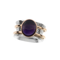 Amethyst-Silberring