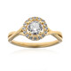 Weißer Saphir-Goldring (CIRARI)