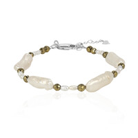 Keshi-Perlen-Silberarmband (TPC)