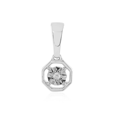 Lupenreiner (F) Brillant-Goldanhänger (LUCENT DIAMONDS)