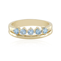 Santa Maria-Aquamarin-Goldring (Adela Gold)