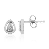 I2 (J) Diamant-Silberohrringe