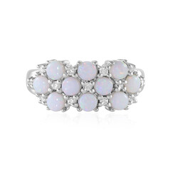 Australischer Opal-Silberring