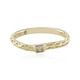 I2 Schokoladen-Diamant-Goldring (Ornaments by de Melo)