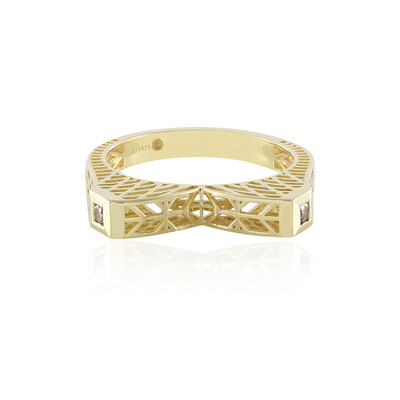 I2 Champagner-Brillant-Goldring (Ornaments by de Melo)