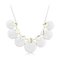 Magnesit-Silbercollier