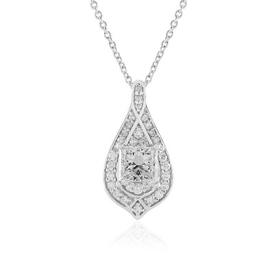 SI2 (G) Diamant-Goldhalskette (de Melo)