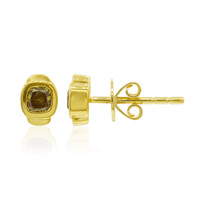 Gelber I3 Argyle-Diamant-Goldohrringe (Mark Tremonti)