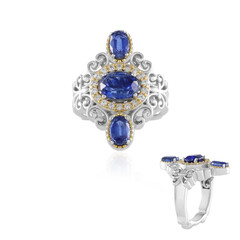 Nepalesischer Kyanit-Silberring (Dallas Prince Designs)