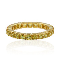 Gelber Saphir-Goldring (Adela Gold)