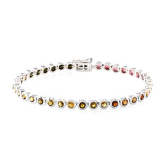 Turmalin-Silberarmband