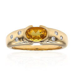 Goldener Beryll-Goldring