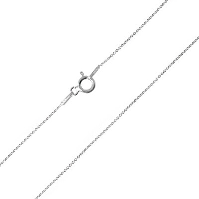 Silber-Ankerkette - 0,8 g - 45 cm