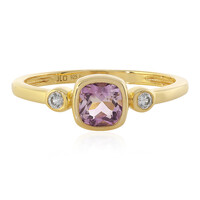 Lavendel-Amethyst-Silberring
