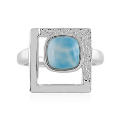 Larimar-Silberring