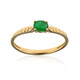 Sambia-Smaragd-Goldring (CIRARI)