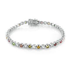 Turmalin-Silberarmband