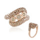 I2 Champagner-Diamant-Goldring (KM by Juwelo)