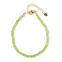 Peridot-Silberarmband