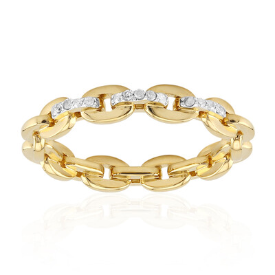 I3 (I) Diamant-Silberring