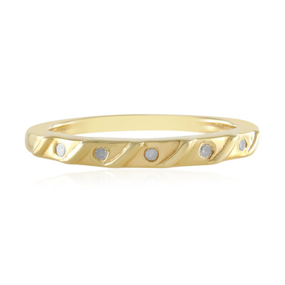 I2 (I) Diamant-Silberring
