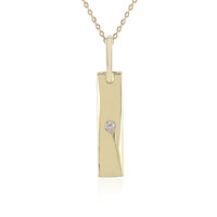 Lupenreiner (F) Brillant-Goldhalskette (LUCENT DIAMONDS)