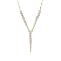 Zirkon-Silbercollier