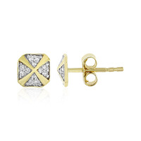 Lupenreiner (F) Brillant-Goldohrringe (LUCENT DIAMONDS)