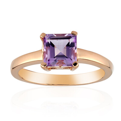Lavendel-Amethyst-Silberring