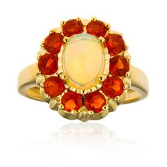 Welo-Opal-Goldring (CIRARI)