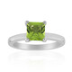 Burmesischer Peridot-Silberring