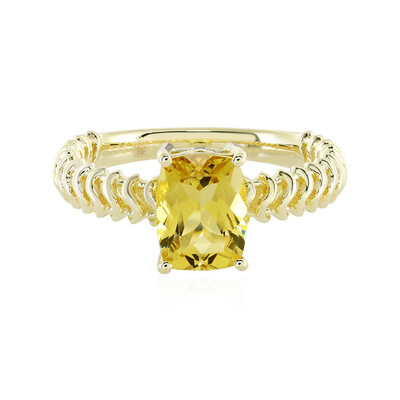 Goldener Beryll-Goldring (Ornaments by de Melo)