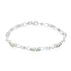 Paraiba-Turmalin-Silberarmband