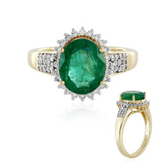 AAA-Sambia-Smaragd-Goldring (D'vyere)
