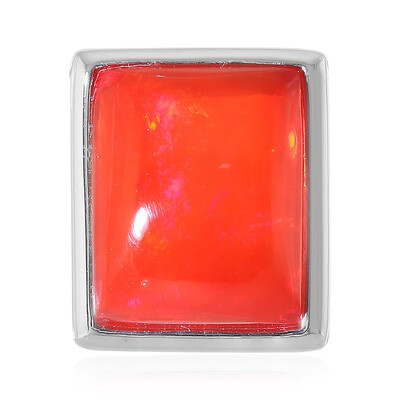 Äthiopischer Roter Opal-Silberanhänger (MONOSONO COLLECTION)