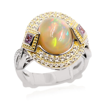 Welo-Opal-Silberring (Dallas Prince Designs)
