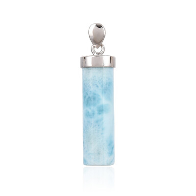 Larimar-Silberanhänger