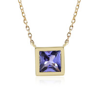 AAA-Tansanit-Goldcollier