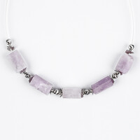 Kunzit-Collier