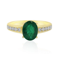 Sambia-Smaragd-Goldring