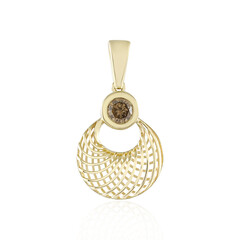 I2 Champagner-Brillant-Goldanhänger (Ornaments by de Melo)