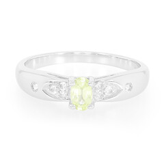 Chrysoberyll-Silberring