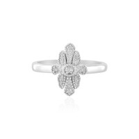 I2 (J) Diamant-Silberring