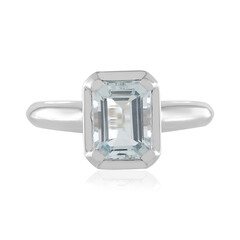 Brasilianischer Aquamarin-Goldring