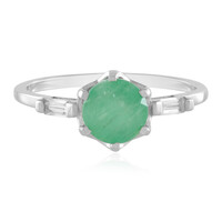 Brasilianischer Smaragd-Goldring