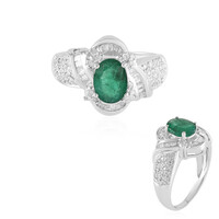 Sambia-Smaragd-Goldring