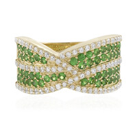Tsavorit-Goldring (Adela Gold)