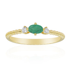 AAA-Sambia-Smaragd-Goldring