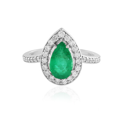 Russischer Smaragd-Goldring (AMAYANI)